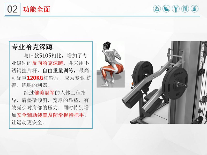 室内健身器材-四人站综合训练器SH-G5205